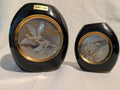 Art of Chokin Japanese Vase set of 2