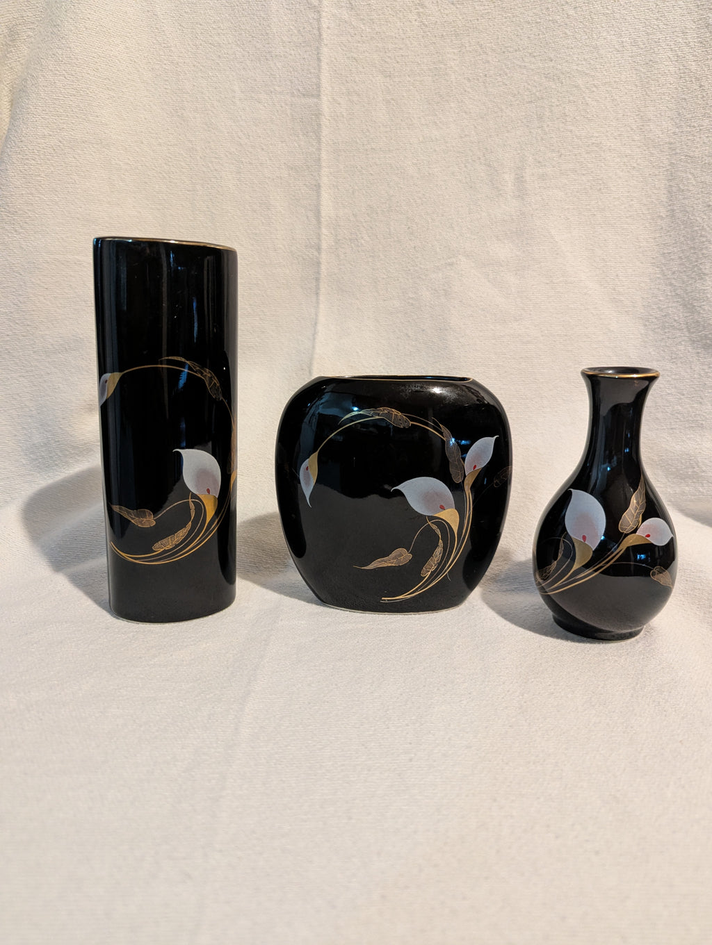 Beautiful Vintage Japanese "Otagiri" Mini Vases Set of 3