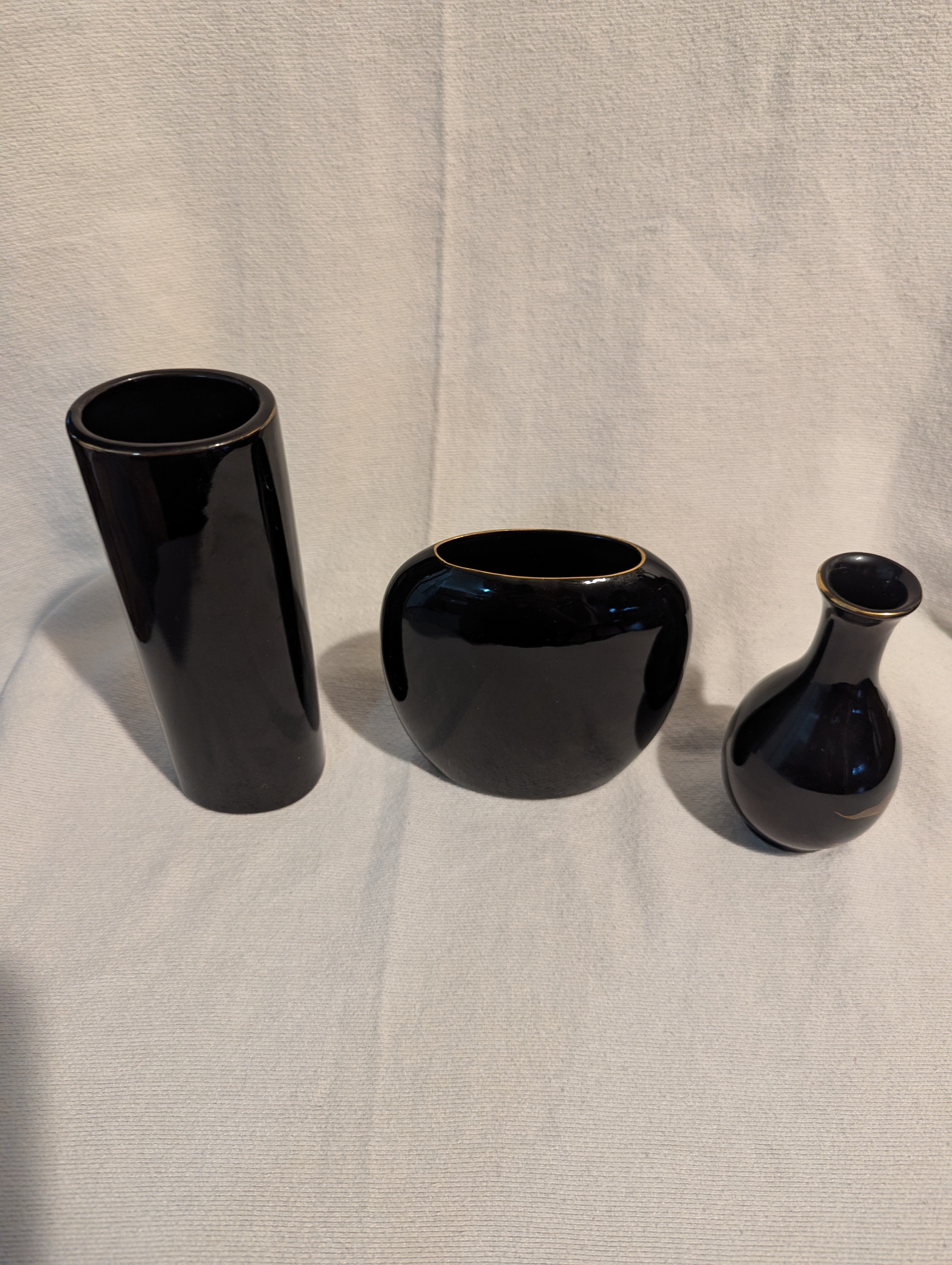 Beautiful Vintage Japanese "Otagiri" Mini Vases Set of 3