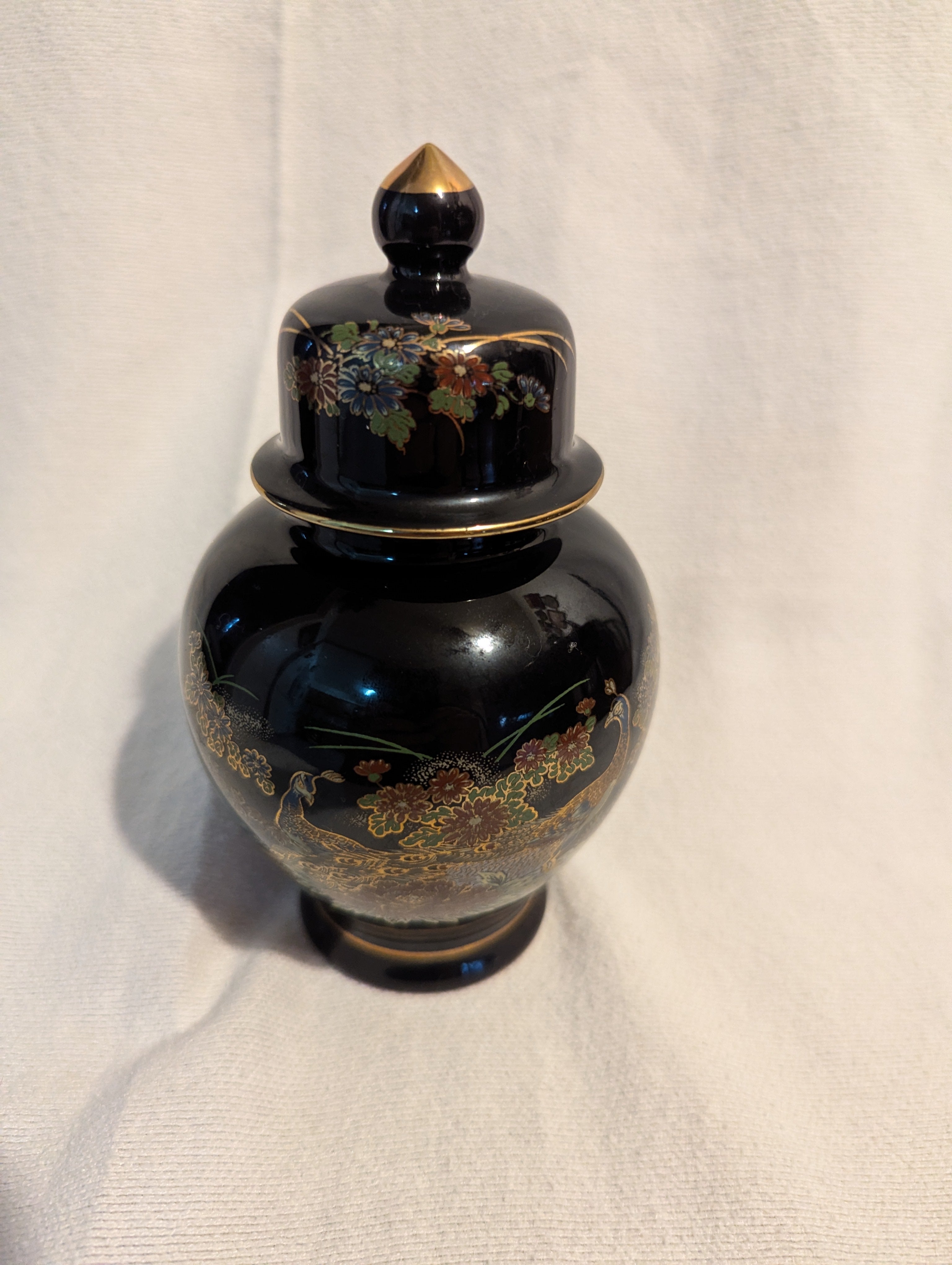 Vintage Japanese Ginger Jar 6.5 inches