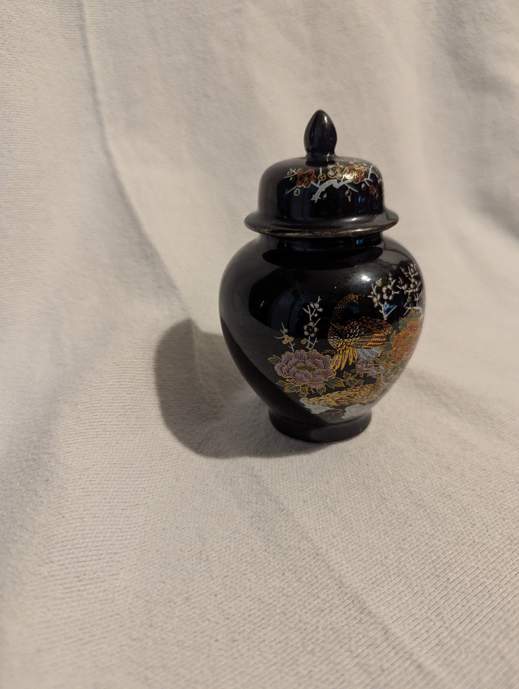 Vintage Japanese Ginger Jar 4.5 inches