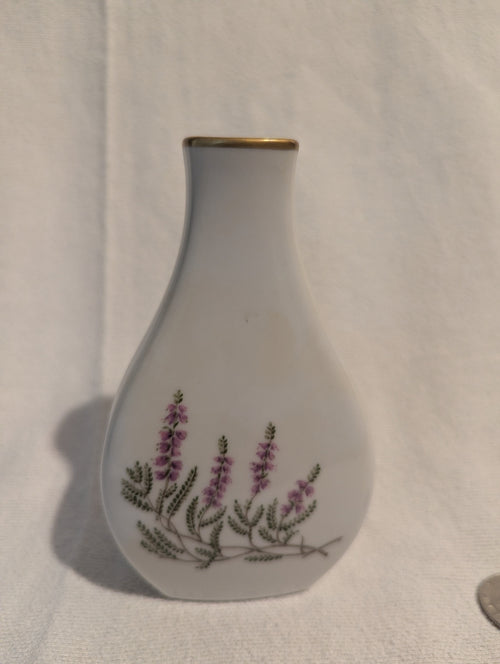 Vintage Hackefors Porcelain Vase from Sweden