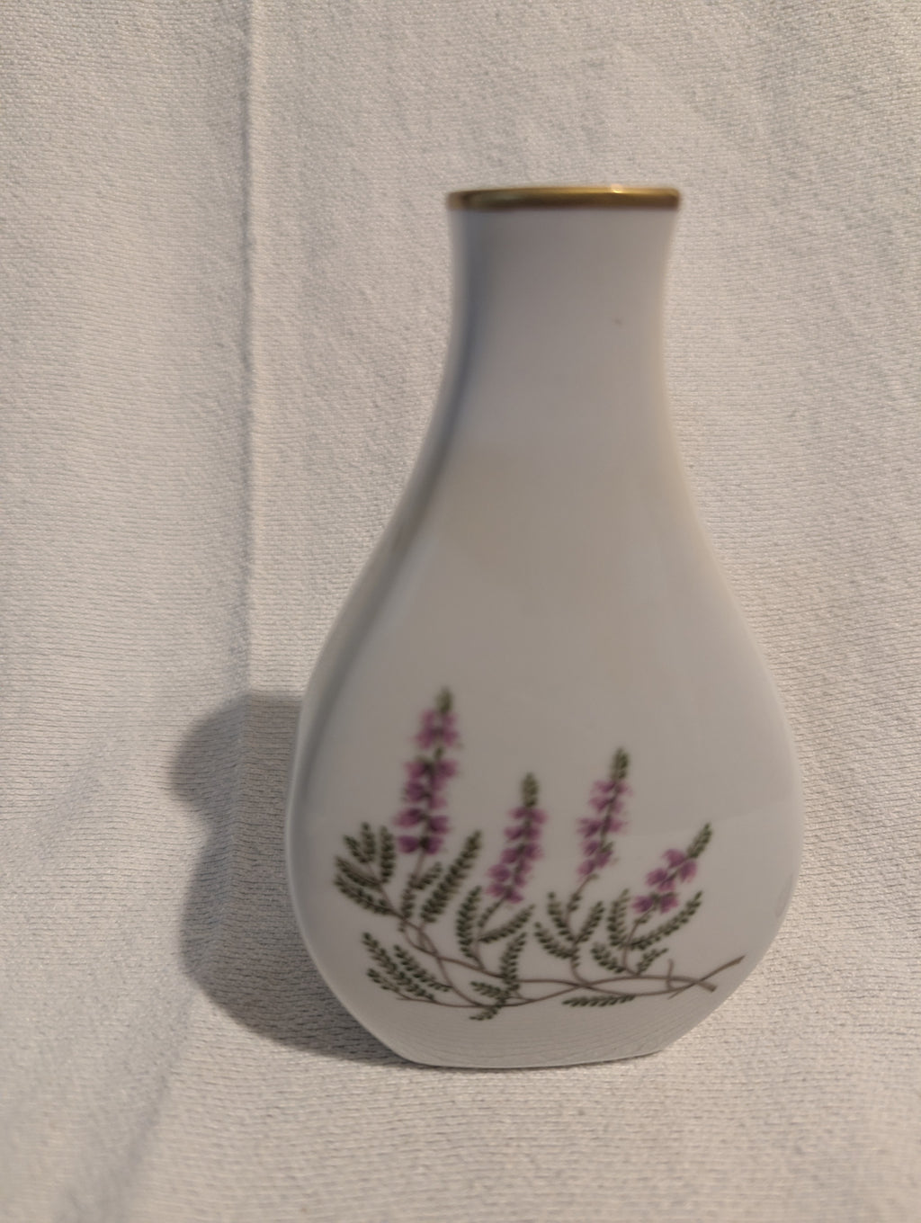 Vintage Hackefors Porcelain Vase from Sweden